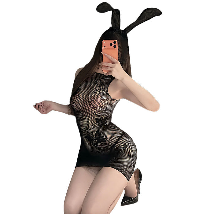 Butterfly lace lingerie product view