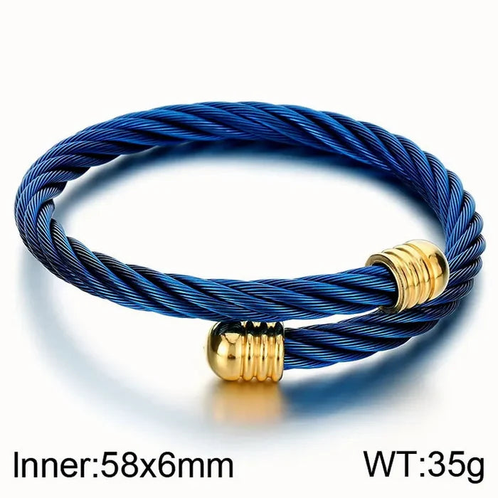 Cable Wrap Bracelet