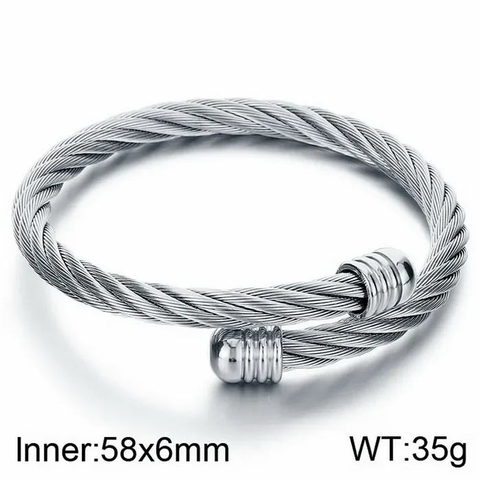 Cable Wrap Bracelet