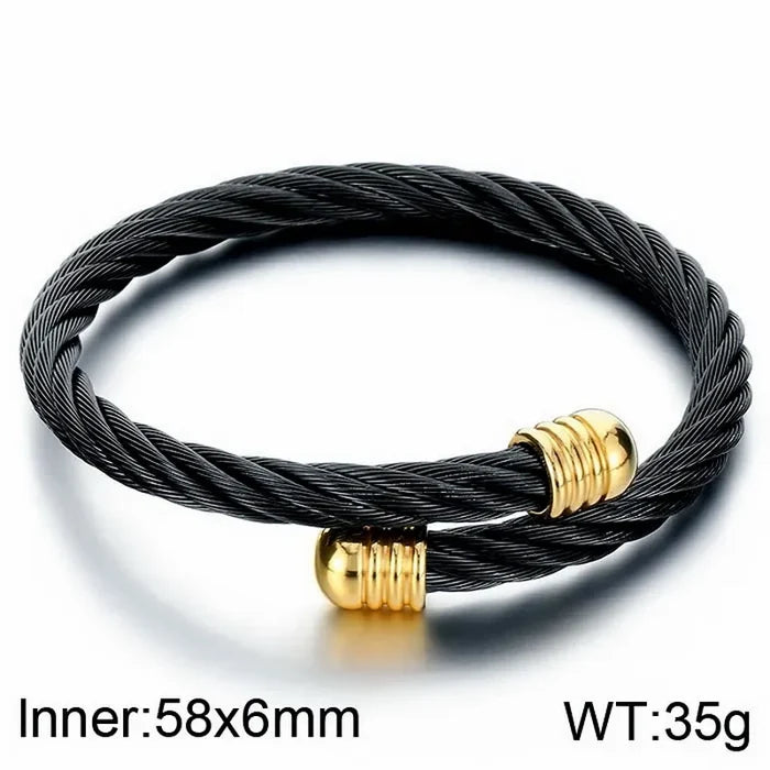 Cable Wrap Bracelet