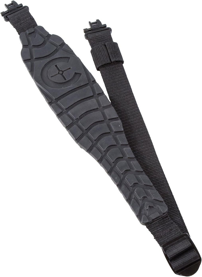 ‎Caldwell Max Grip Sling with Sling Swivel Nylon and Rubber Black 20" - 41"