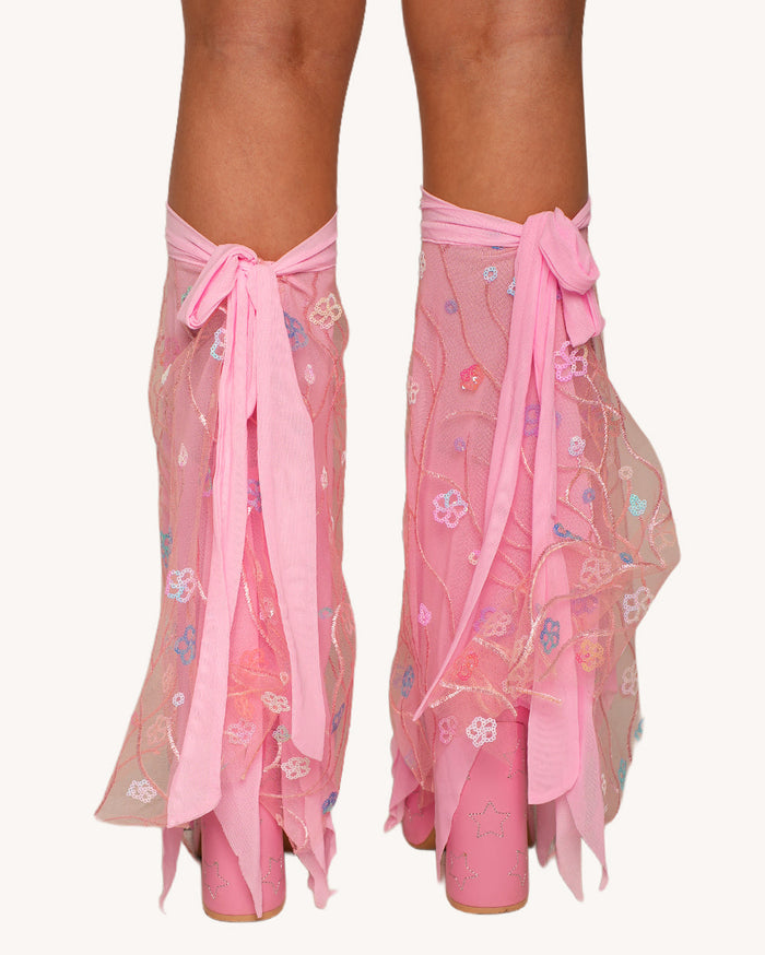 Candy Hearts Bodysuit with Hood & Leg Covers