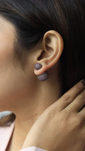 Cao 2 in 1 AD Stud Earrings
