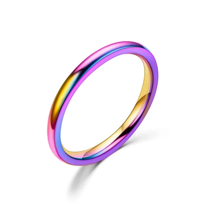 Casual Thin Stacking Ring