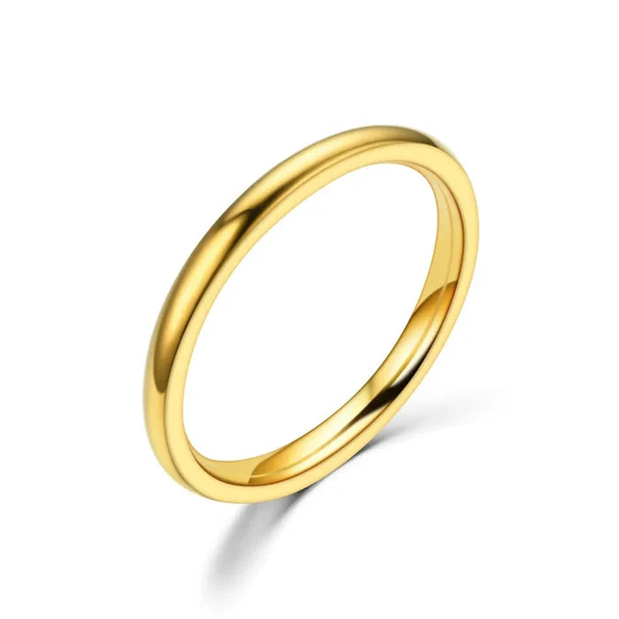 Casual Thin Stacking Ring