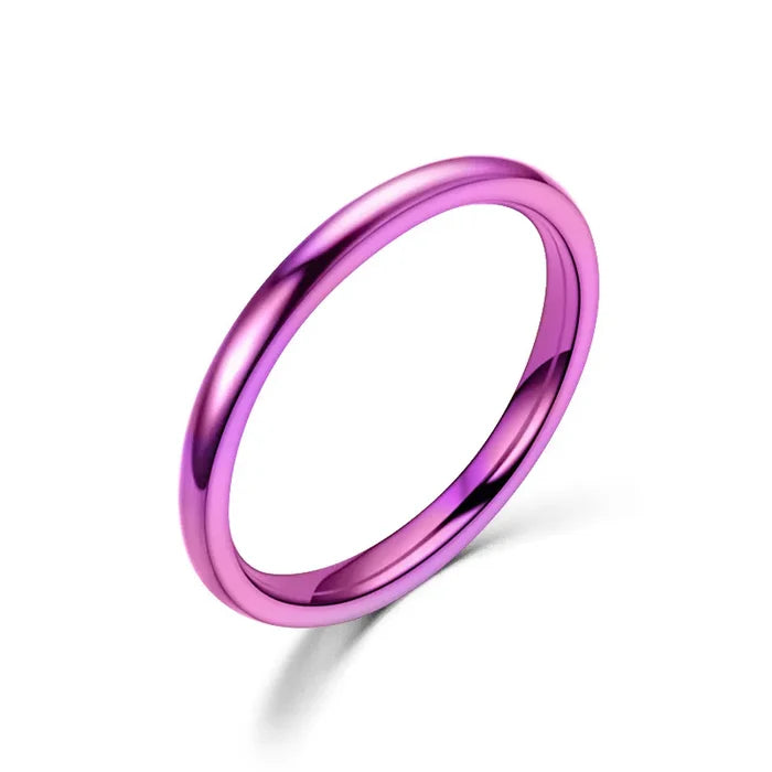 Casual Thin Stacking Ring