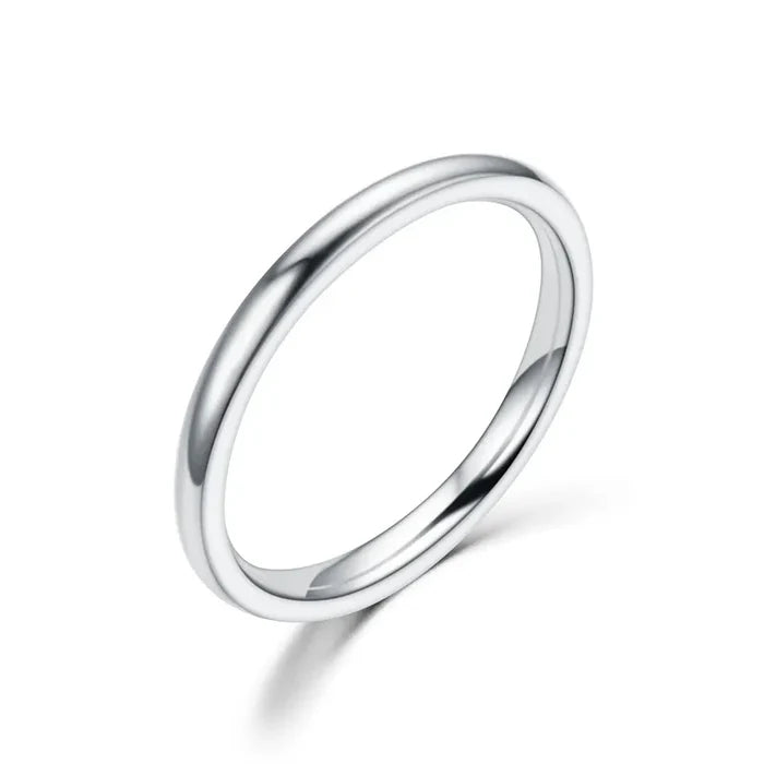 Casual Thin Stacking Ring