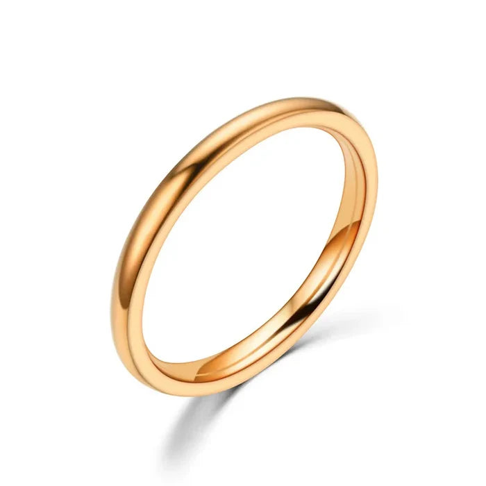Casual Thin Stacking Ring