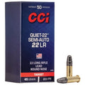 CCI Ammunition 22 Long Rifle 45 Grain Lead Round Nose 50 Count
