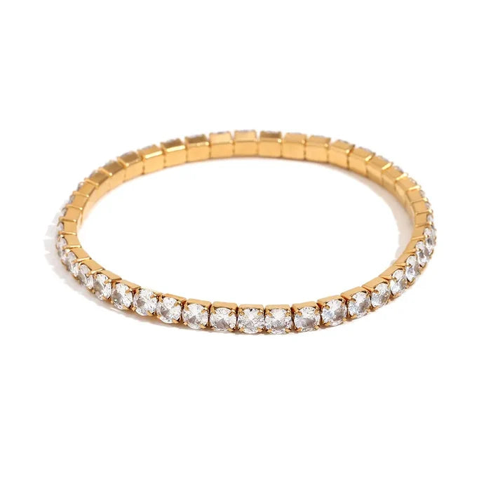 Celeste Stretchy Tennis Bracelet