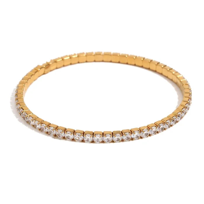 Celeste Stretchy Tennis Bracelet