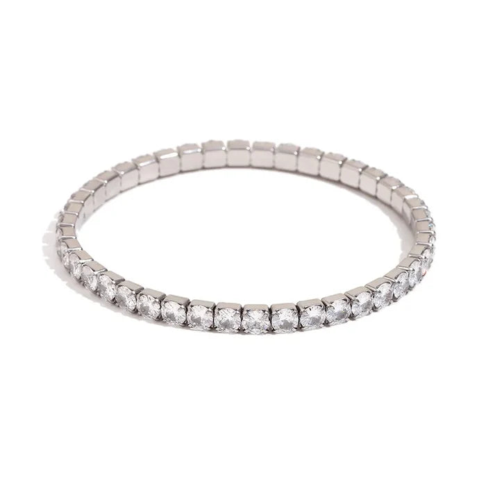 Celeste Stretchy Tennis Bracelet