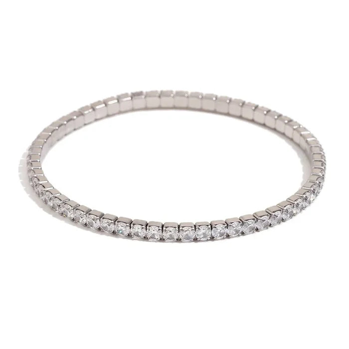 Celeste Stretchy Tennis Bracelet