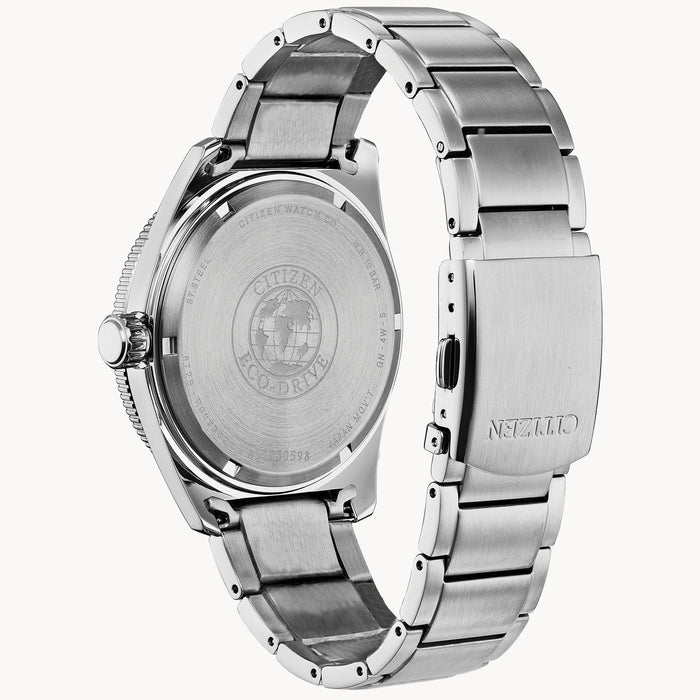 Citizen AW1598-70X Brycen Sport – Men’s Eco-Drive Stainless Steel Green Dial 43mm Watch