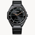 Citizen BJ6535-51E Drive Weekender – Men’s Eco-Drive Black Ion-Plated Stainless Steel Black Dial 41mm Watch