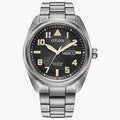 Citizen BM8560-53E Garrison – Men’s Eco-Drive Super Titanium Black Dial Sapphire Crystal 42mm Watch