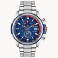 Citizen CA0429-53W Marvel Spider-Man Eco-Drive Chronograph – Men’s Stainless Steel Blue Dial Tachymeter Watch
