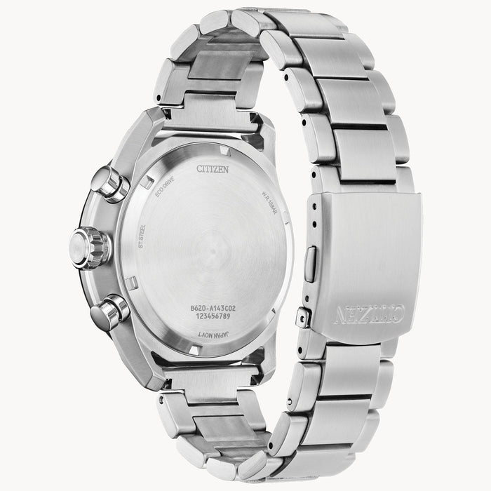 Citizen CA4211-72L Avion Eco-Drive Chronograph – Men’s Stainless Steel Blue Dial 100M WR Pilot Watch