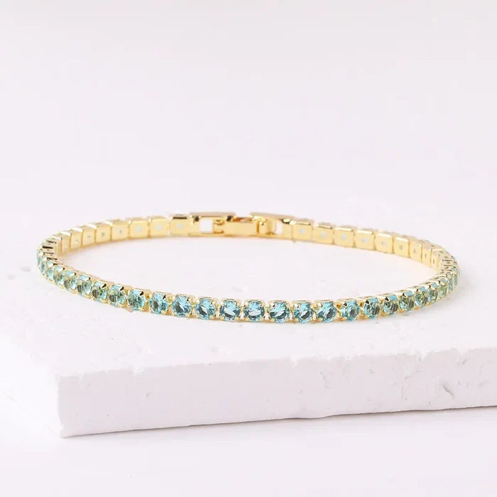 Gold/Mint / 6.75"