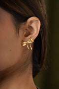 Classic Timeless Bow Studs, Anti-Tarnish Steel Earrings