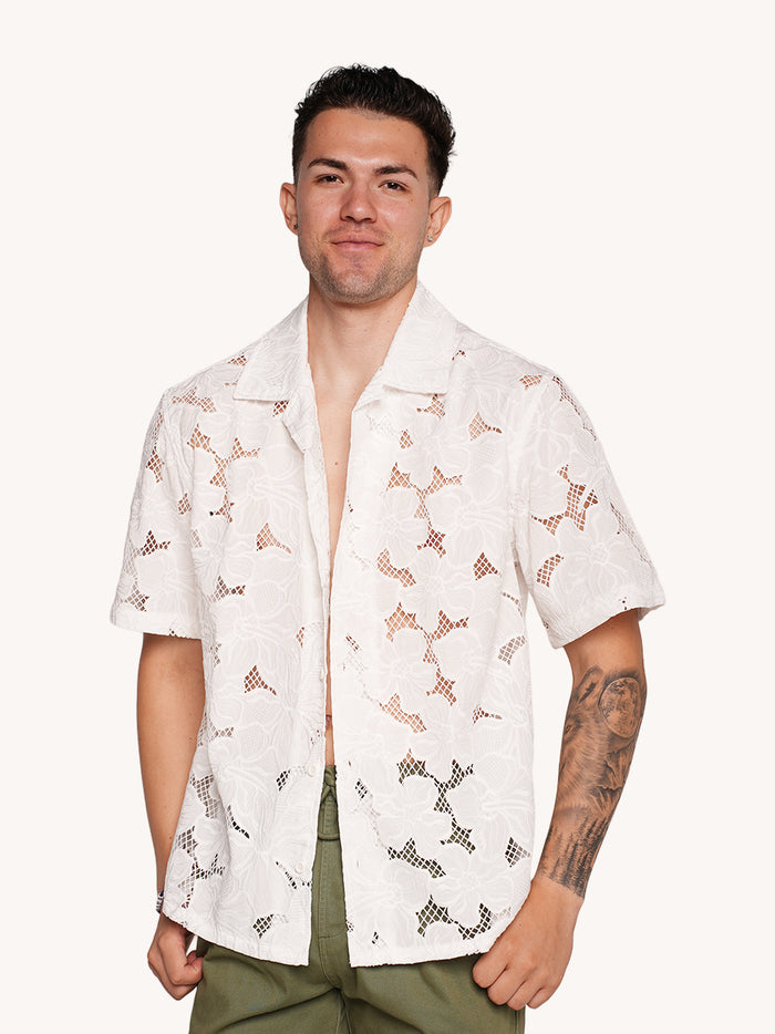 Coastal Groove Men's Camp Shirt