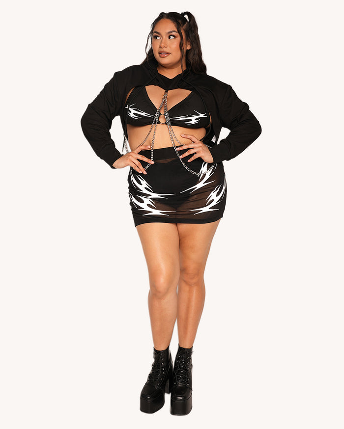 Coded in Chaos Reflective Top