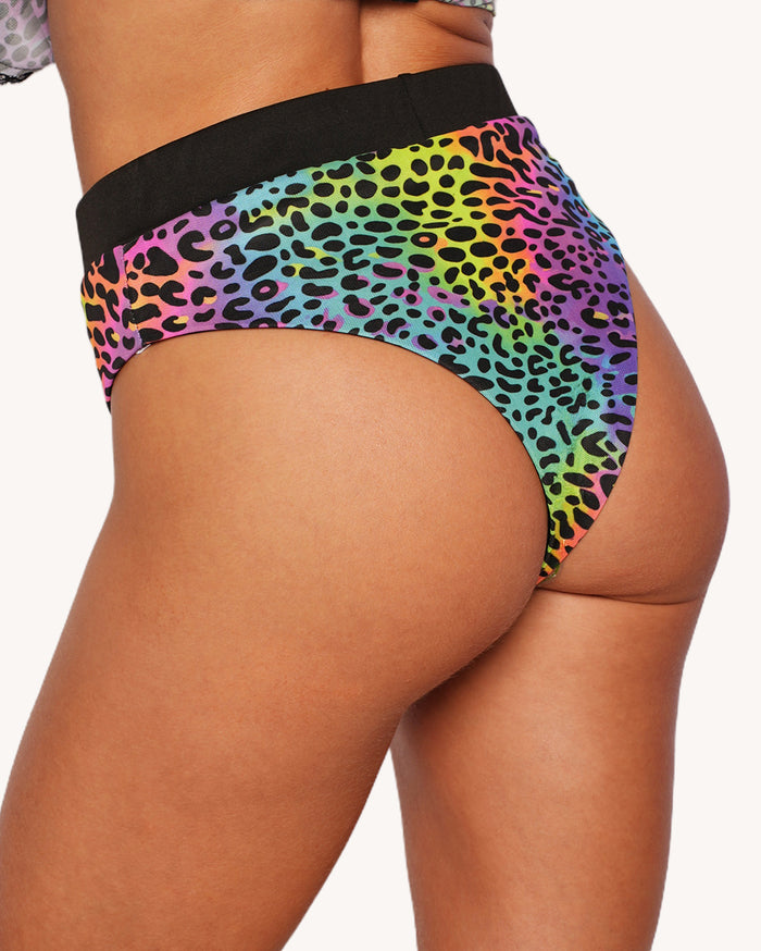 Cosmic Jungle Booty Shorts