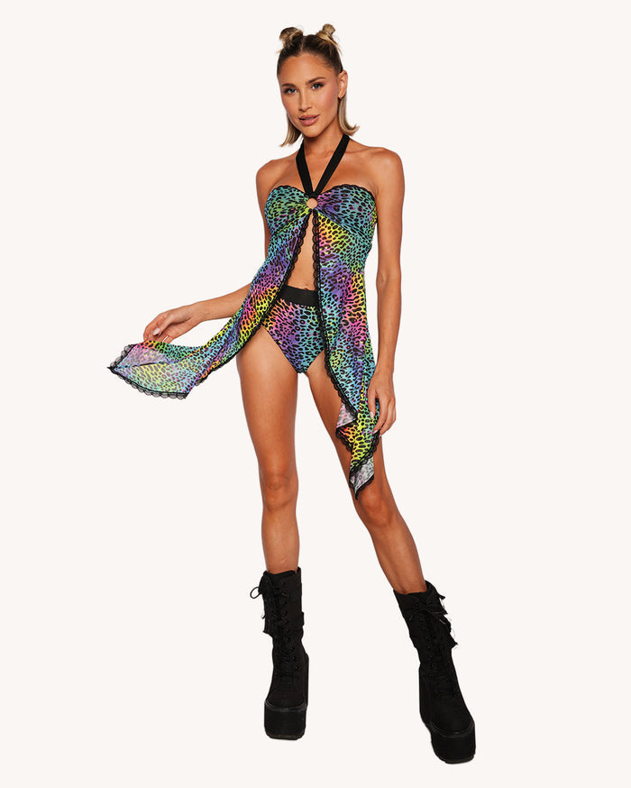 Cosmic Jungle Booty Shorts