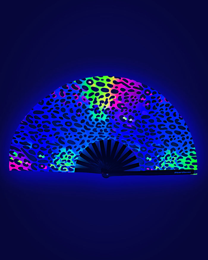Cosmic Jungle Hand Fan