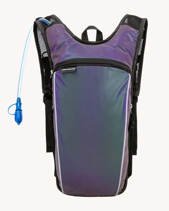 Cyber Connection Rainbow Reflective Anti-Theft Hydration Pack