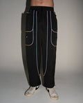Deep Void Rainbow Reflective Pants