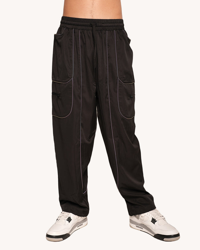 Deep Void Rainbow Reflective Pants
