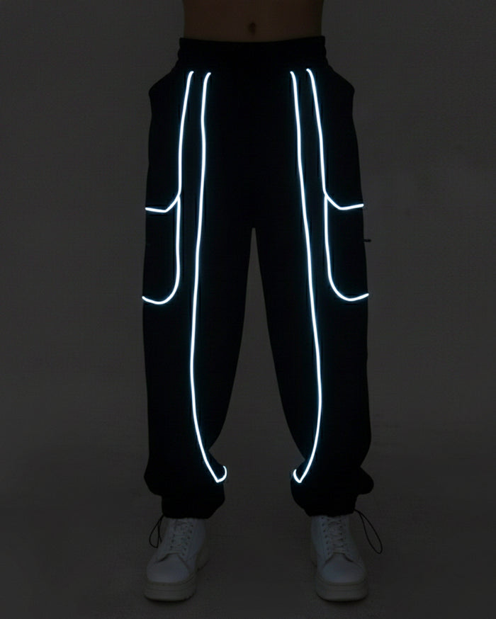 Deep Void Reflective Pants