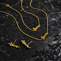 Delicate Love Script Bracelet | Final Sale