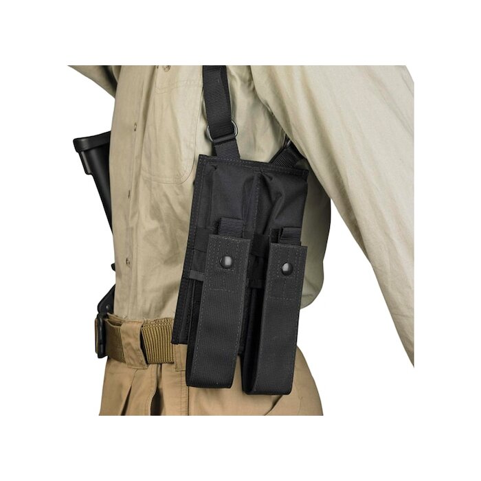 DeSantis DSD Rig Shoulder Holster Left Hand Most 9mm Submachine Guns Nylon Black