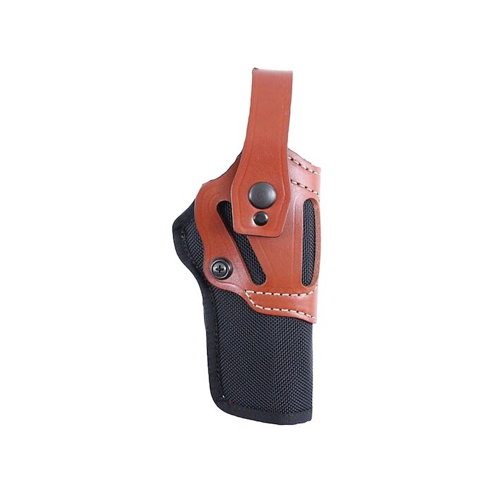 DeSantis Dual Angle Hunter Holster Ambidextrous Colt Python, Colt Trooper 1060D Senior Ballistic Nylon/Leather Black
