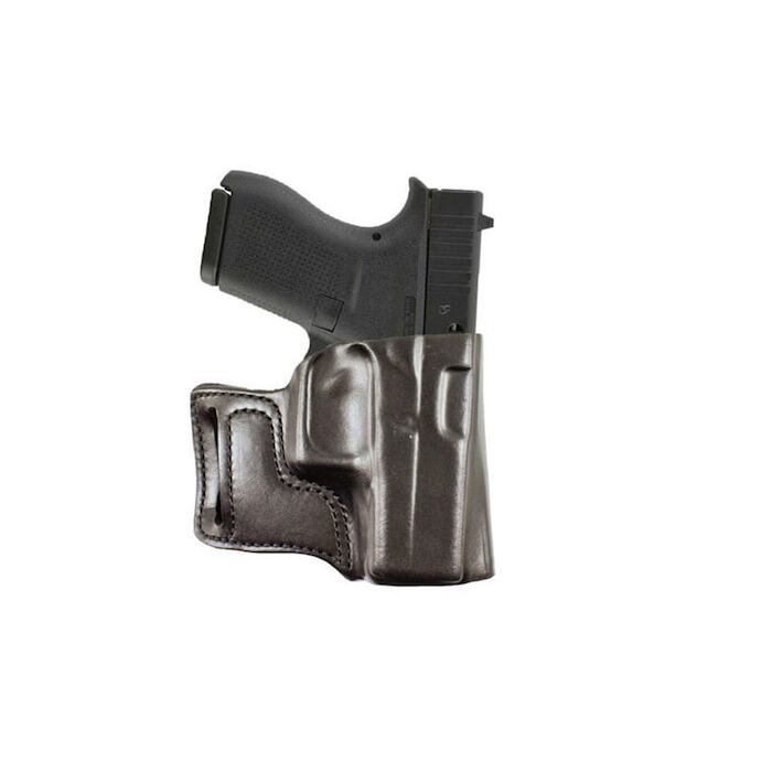 DeSantis E-Gat Slide Holster Right Hand Fullsize 1911 Leather Black