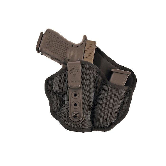 DeSantis Inner Piece Holster Right Hand Most Large Frame Double Action Semi Autos Up To 4" Barrel Nylon Black