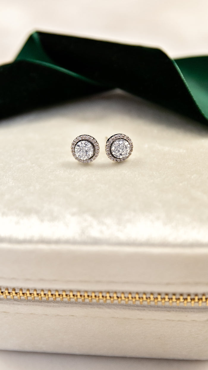 Druzy Mini Stud Earring | FINAL SALE