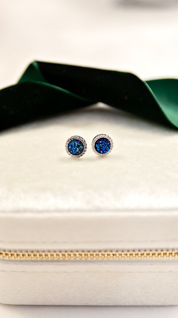 Druzy Mini Stud Earring | FINAL SALE