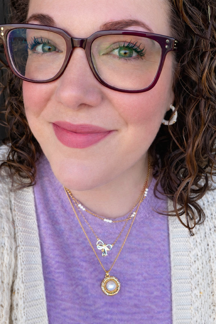 Emily Enamel Hoops | Final Sale