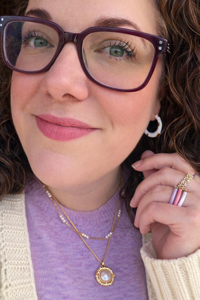 Emily Enamel Hoops | Final Sale