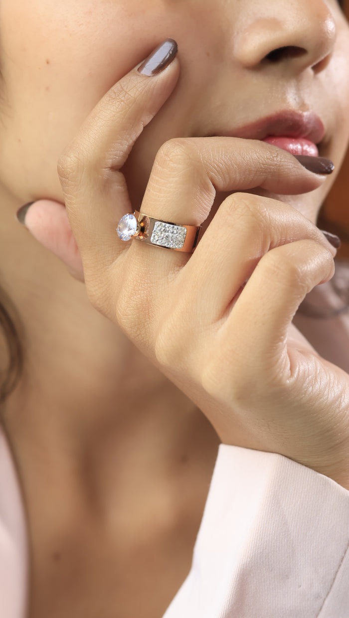 Ethna Free Sized Adjustable AD Ring