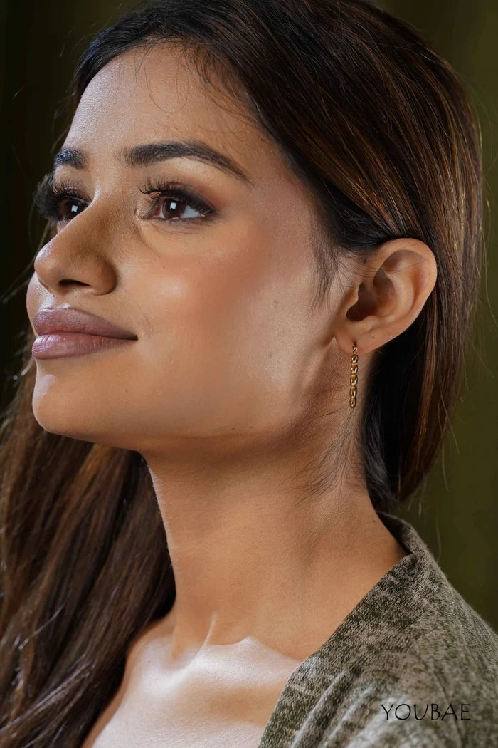 Evera Hoops, Anti-Tarnish Steel Earrings