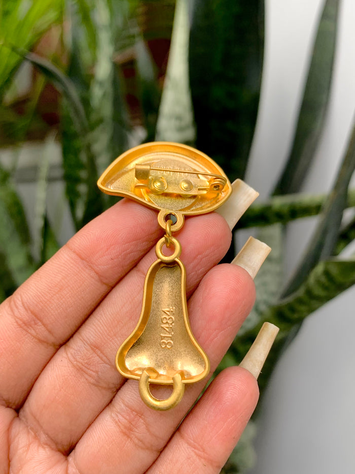 Evil Eye Drop Nose Brooch