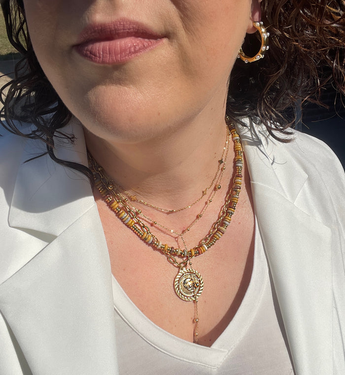 Faye Beaded Necklace | Final Sale