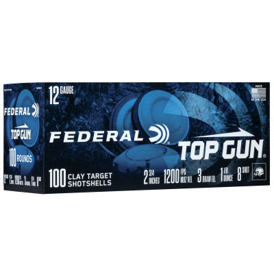 Federal Ammunition 12 Gauge 2-3/4" #8 1 1/8 oz Shot