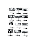 Feral Text Sprouts 12-pc Set
