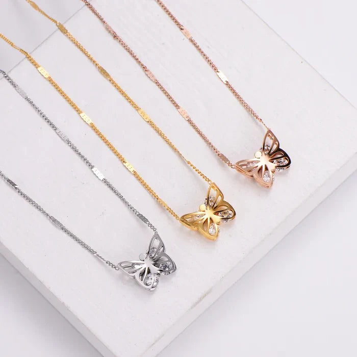 Filigree Butterfly Necklace