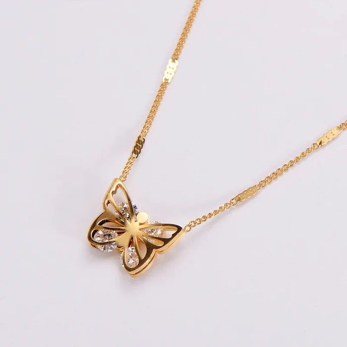 Filigree Butterfly Necklace
